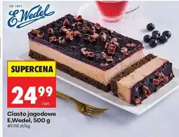Biedronka Ciasto jagodowe E.Wedel, 500 g oferta