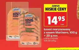 Biedronka Łosoś marynowany z sosem Marinero, 100 g + 20 g sos oferta