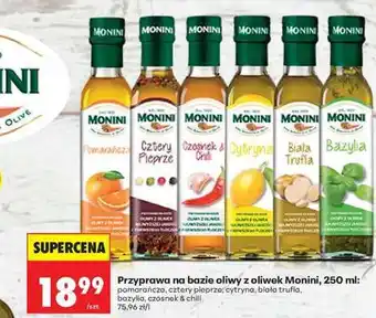 Biedronka Przyprawa na bazie oliwy z oliwek Monini 250 ml oferta