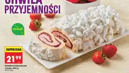Biedronka Rolada truskawkowa z bezy, 450 g oferta