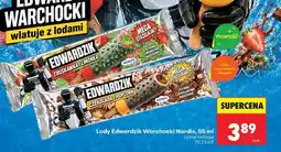 Biedronka Lody Edwardzik Warchocki Nordis, 55 ml oferta