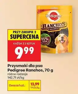 Biedronka Pedigree Ranchos, 70 g oferta