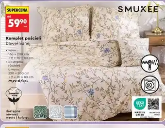 Biedronka Komplet pościeli bawełnianej oferta