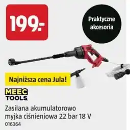 Jula Zasilana akumulatorowo myjka ciśnieniowa 22 bar 18 V oferta