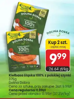 Market Point Kiełbasa śląska 100% z polskiej szynki Dolina Dobra oferta