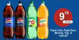Rabat Pepsi Cola, Pepsi Zero, Mirinda, 7Up, 2l oferta