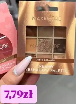 Action Paleta cieni do powiek Max & More Creamy Eyeshadow Palette Dusty Dreamer oferta