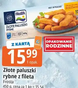 E.Leclerc Złote paluszki rybne z fileta Frosta oferta