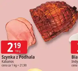 E.Leclerc Szynka z Podhala Kabanos oferta