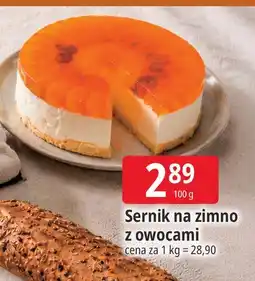 E.Leclerc Sernik na zimno z owocami oferta