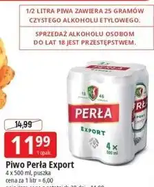 E.Leclerc Piwo Perła Export oferta