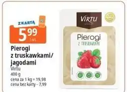 E.Leclerc Pierogi z truskawkami/jagodami Virtu oferta