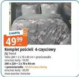 E.Leclerc Komplet pościeli 4-częściowy J&Y Trend oferta
