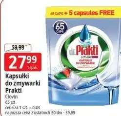 E.Leclerc Kapsułki do zmywarki dr.Prakti Clovin oferta