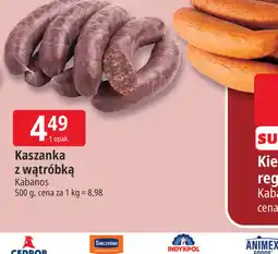 E.Leclerc Kaszanka z wątróbką Kabanos oferta