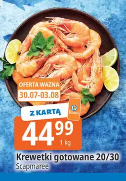 E.Leclerc Krewetki gotowane Scapmaree oferta