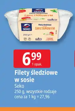 E.Leclerc Filety śledziowe w sosie Seko oferta