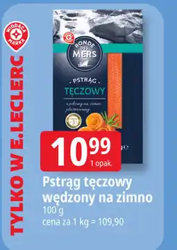 E.Leclerc Pstrąg tęczowy wędzony na zimno oferta