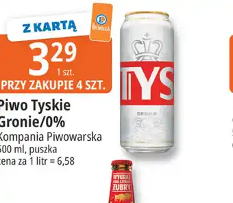 E.Leclerc Piwo Tyskie Gronie/0% oferta