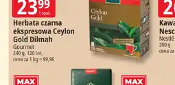 E.Leclerc Herbata czarna ekspresowa Ceylon Gold Dilmah oferta