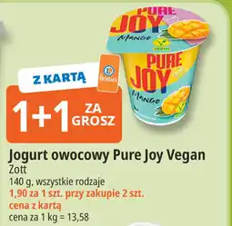 E.Leclerc Jogurt owocowy Pure Joy Vegan Zott oferta