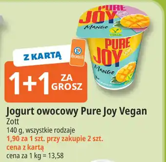 E.Leclerc Jogurt owocowy Pure Joy Vegan Zott oferta