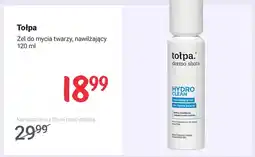 Rossmann Żel do mycia twarzy nawilżający Tołpa dermo shots Hydro Clean oferta