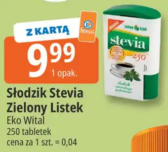 E.Leclerc Słodzik Stevia Zielony Listek oferta