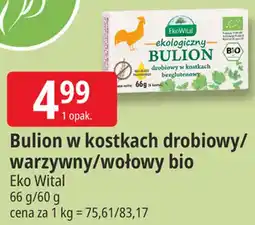 E.Leclerc Bulion w kostkach drobiowy/ warzywny/wołowy bio Eko Wital oferta