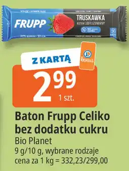 E.Leclerc Baton Frupp Celiko bez dodatku cukru Bio Planet oferta