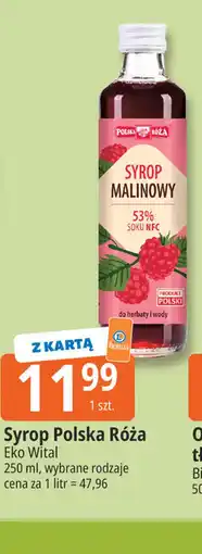 E.Leclerc Syrop Polska Róża Eko Wital oferta