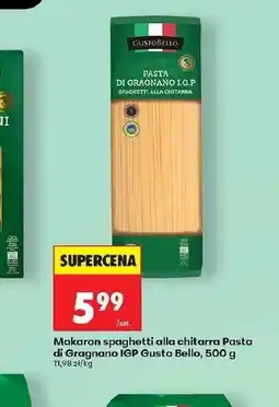 Biedronka Makaron Gusto Bello oferta