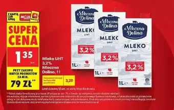 Biedronka Mleko Mleczna Dolina oferta