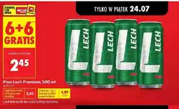 Biedronka Piwo Lech oferta