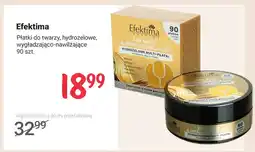 Rossmann Płatki do twarzy hydrożelowe wygładzająco-nawilżające Efektima oferta