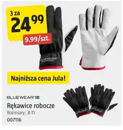 Jula Rękawiczki robocze Bluewear oferta