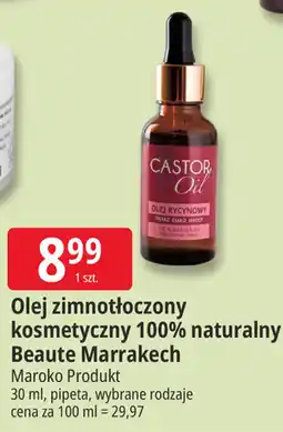 E.Leclerc Olej zimnotłoczony kosmetyczny 100% naturalny Beaute Marrakech oferta