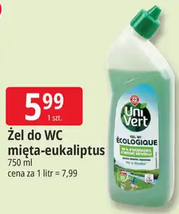 E.Leclerc Żel do WC mięta-eukaliptus Uni Vert oferta
