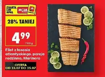 Biedronka Filet z łososia Marinero oferta