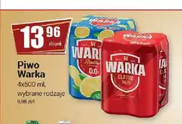 Premium Nasz Sklep Piwo Warka wybrane rodzaje 4-pak oferta
