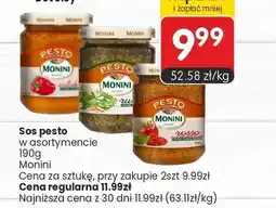 Market Point Sos pesto Calabrese Monini oferta