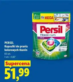 Lidl Kapsułki do prania Persil Power Caps Color oferta