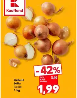 Kaufland Cebula żółta luzem oferta