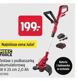 Jula Zestaw z podkaszarką akumulatorową Meec Tools oferta
