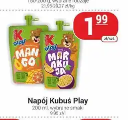 Delikatesy Sezam Napój Kubuś Play Mango Marakuja oferta