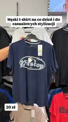 Pepco T-shirt męski Pepco The Pitstop coffee oferta