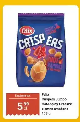 Dino Orzeszki ziemne smażone Felix Crispers Jumbo Hot&Spicy oferta