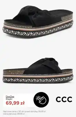CCC Klapki DeeZee oferta