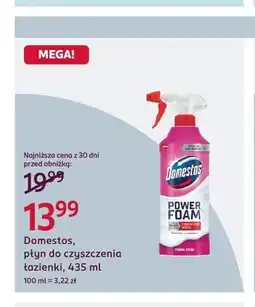 Rossmann Płyn do czyszczenia łazienki Domestos Power Foam oferta