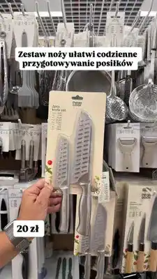 Pepco Zestaw noży Peter Cook oferta